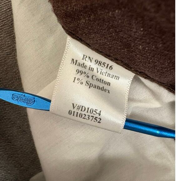 Coldwater Creek Size W18 Cotton Blend Brown Women’s Natural Fit Mid-rise Jeans - Picture 5 of 6